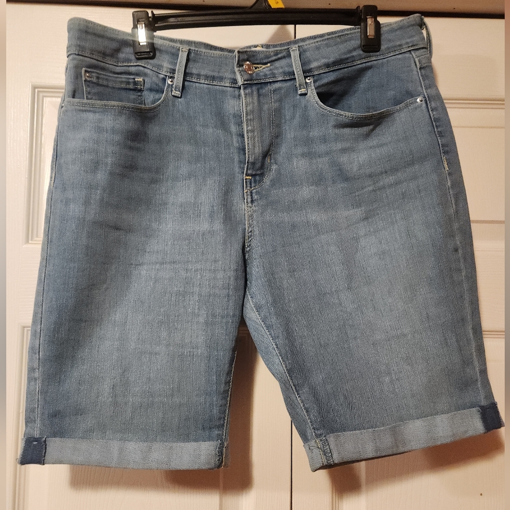 Signature by Levi Strauss Light Blue Jean Shorts